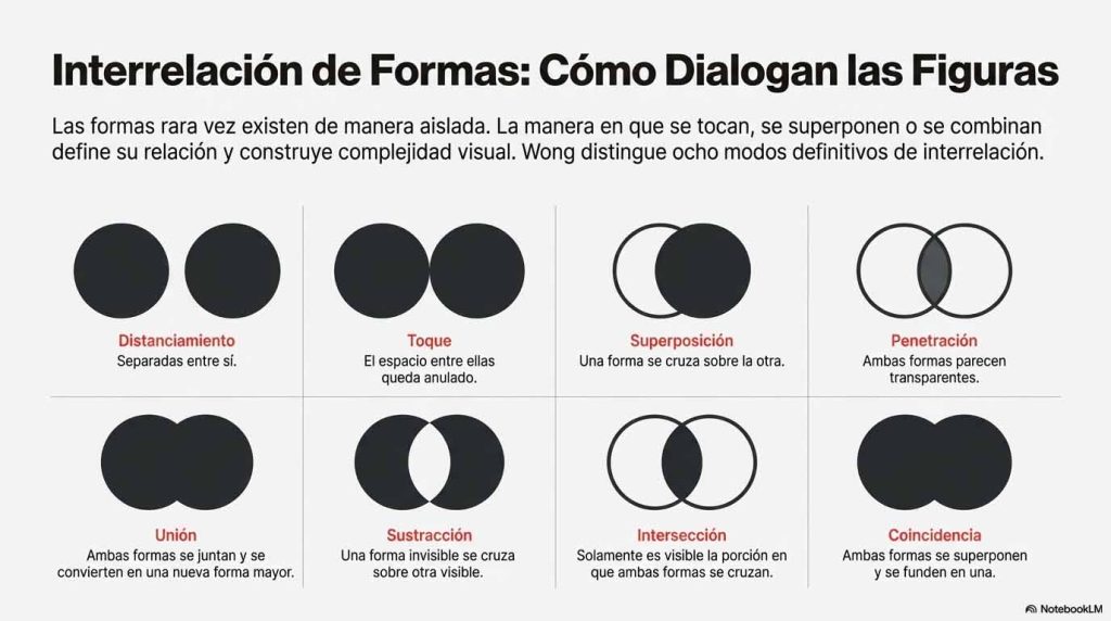 Interrelación de formas: 